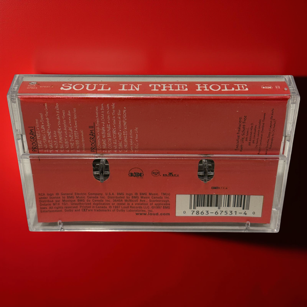 •SOUL IN THE HOLE - THE SOUNDTRACK• ~1997 OG CANADIAN PRESSING~ (CASSETTE TAPE)