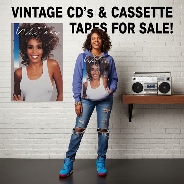 •WHITNEY HOUSTON - WHITNEY• ~1987 OG PRESSING~ (CASSETTE TAPE) (CANADIAN BLACK SHELL)