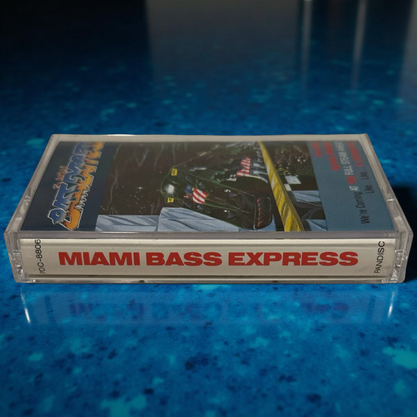 •MIAMI BASS EXPRESS - COMPILATION• ~1989 HTF OG PRESSING~ (CASSETTE TAPE)