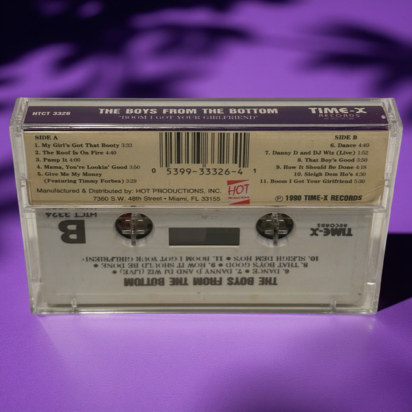 •THE BOYS FROM THE BOTTOM - “BOOM I GOT YOUR GIRLFRIEND”• ~1990 OG PRESSING~ (CASSETTE TAPE)