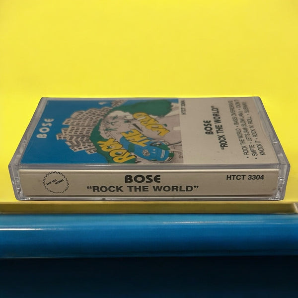 •BOSE - ROCK THE WORLD• ~1987 OG PRESSING~ (CASSETTE TAPE)