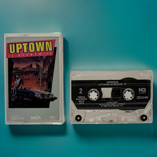•VARIOUS ~ UPTOWN IS KICKIN’ IT• ~1986 OG PRESSING~ (CASSETTE TAPE)