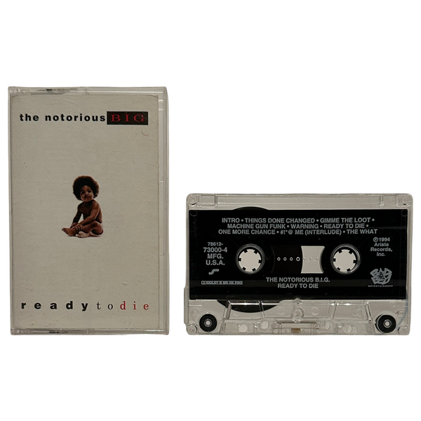 •THE NOTORIOUS B.I.G. - READY TO DIE• ~1994 OG PRESSINGS~ (CD & CASSETTE TAPE)