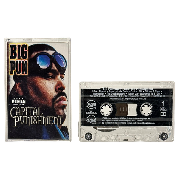 •BIG PUNISHER - CAPITAL PUNISHMENT• ~1998 OG CANADIAN PRESSINGS~ (CD & CASSETTE TAPE)