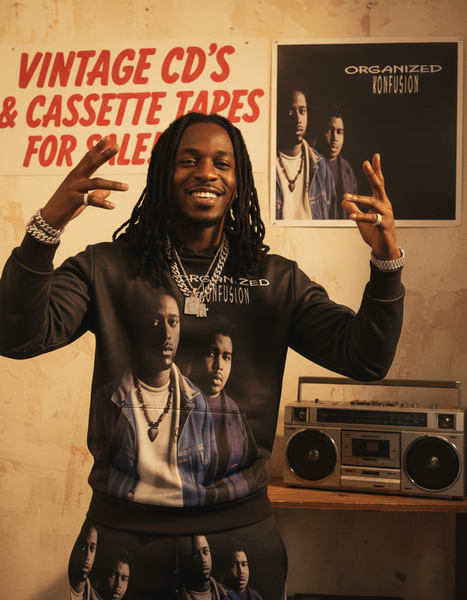 •ORGANIZED KONFUSION - ORGANIZED KONFUSION• ~1991 OG PRESSINGS~ (PROMO CD & CASSETTE TAPE)