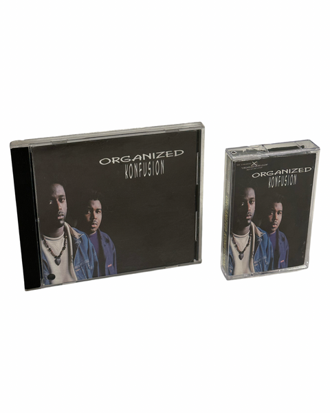 •ORGANIZED KONFUSION - ORGANIZED KONFUSION• ~1991 OG PRESSINGS~ (PROMO CD & CASSETTE TAPE)