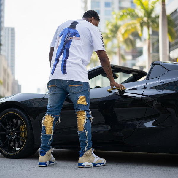 *ICE-T ~ POWER* TWO SIDED PRINT TEE