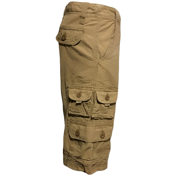 *ECKO UNLIMITED* (SAND) CARGO SHORTS (WAIST 32”)