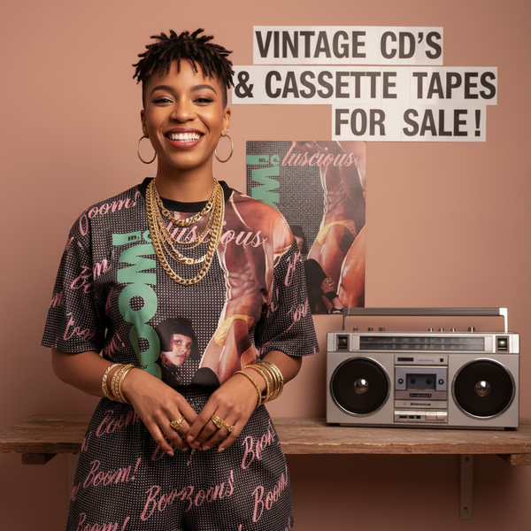 •M.C. LUSCIOUS ~ “BOOM”!• 1992 OG PRESSING~ (CASSETTE TAPE) (2)