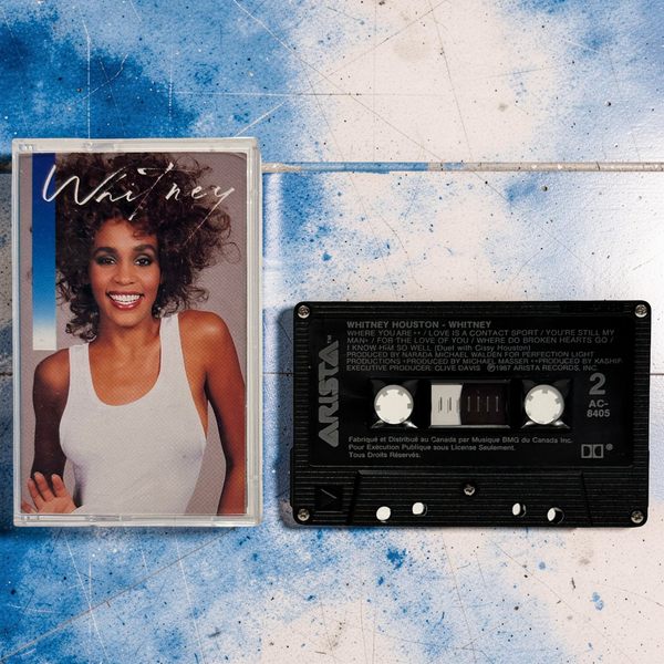 •WHITNEY HOUSTON ~ WHITNEY• ~1987 OG PRESSING~ (CASSETTE TAPE)