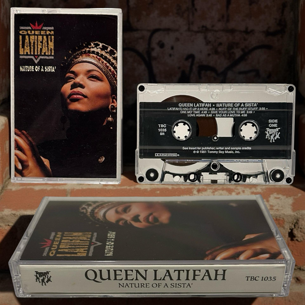 •QUEEN LATIFAH - NATURE OF A SISTA’• ~1991 OG PRESSING~ (CASSETTE TAPE)