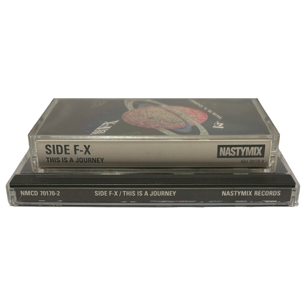 •SIDE F-X - THIS IS A JOURNEY• ~1990 OG PRESSINGS~ (CD & CASSETTE TAPE)