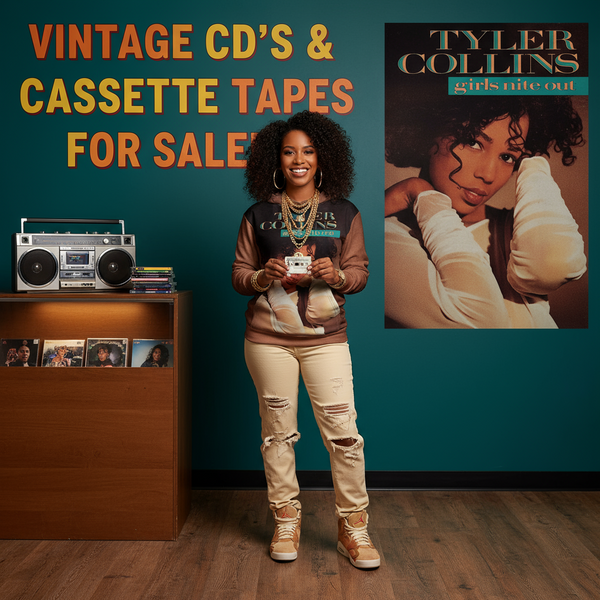 •TYLER COLLINS - GIRLS NITE OUT• ~1989 OG PRESSING~ (CASSETTE TAPE)