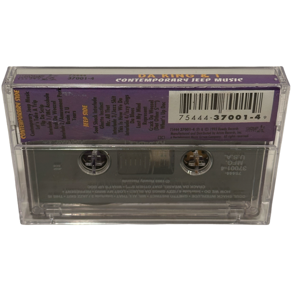 •DA KING & I - CONTEMPORARY JEEP MUSIC• ~1993 OG PRESSING~ (CASSETTE TAPE)