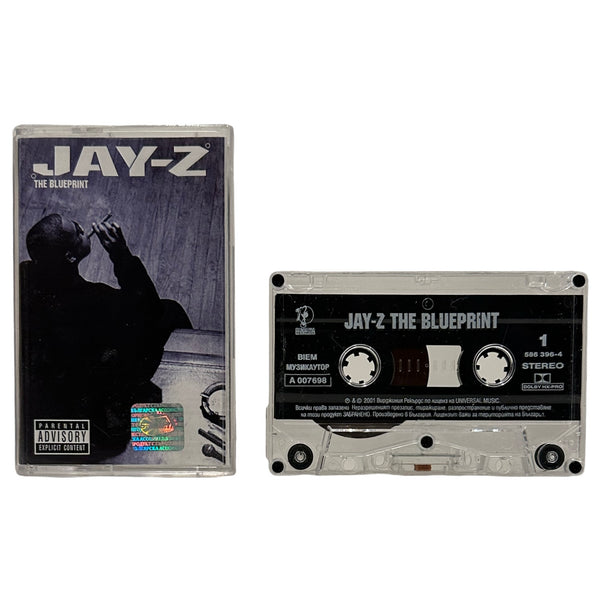 •JAY-Z - THE BLUEPRINT• ~2001 OG PRESSINGS~ (BULGARIAN CASSETTE TAPE)