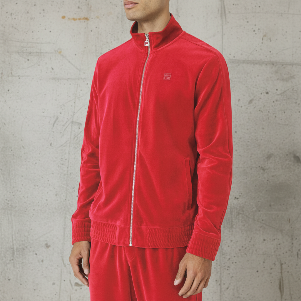 *FILA* ~Velour Sets~ (Red) (Men’s)