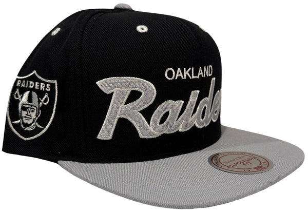 *OAKLAND RAIDERS* snapback hats by Mitchell & Ness **The Vintage Collection**