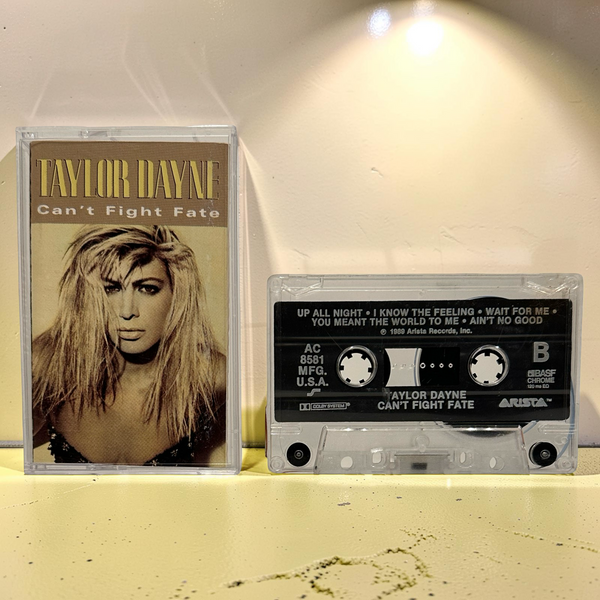 •TAYLOR DANE ~ CAN’T FIGHT FATE• ~1989 OG PRESSING~ (CASSETTE TAPE)