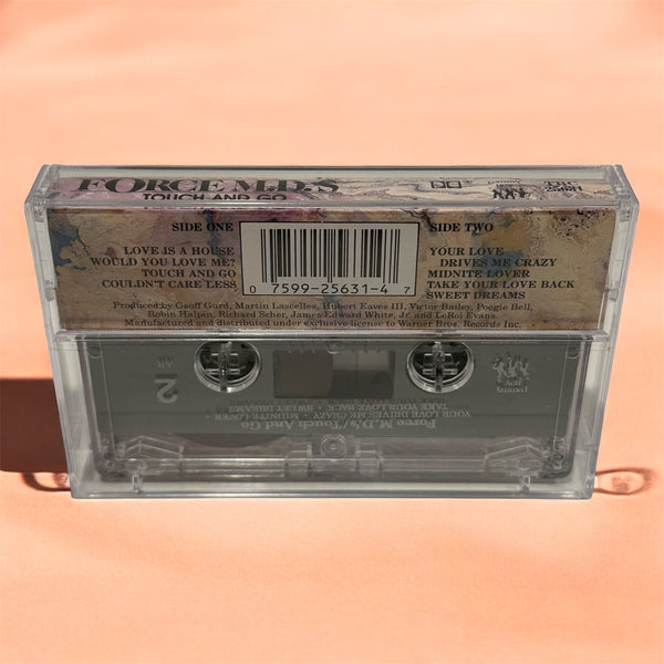 •FORCE M.D.’S ~ TOUCH AND GO• ~1987 OG PRESSING~ (CASSETTE TAPE)