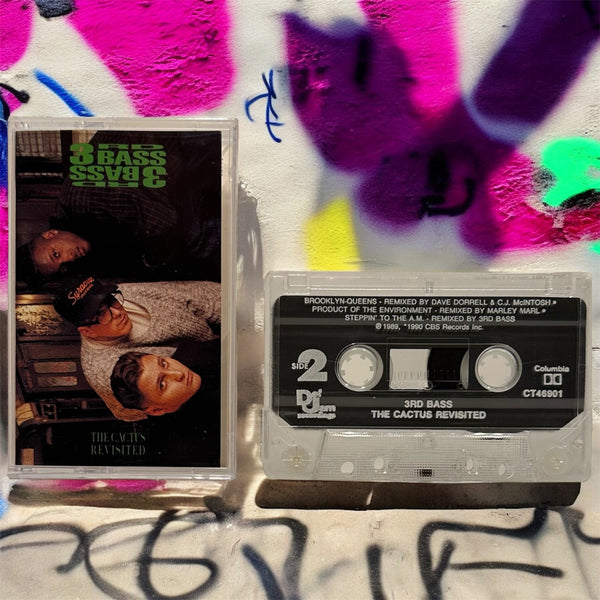 •3RD BASS ~ THE CACTUS REVISITED• ~1990 OG PRESSING~ (CASSETTE TAPE)