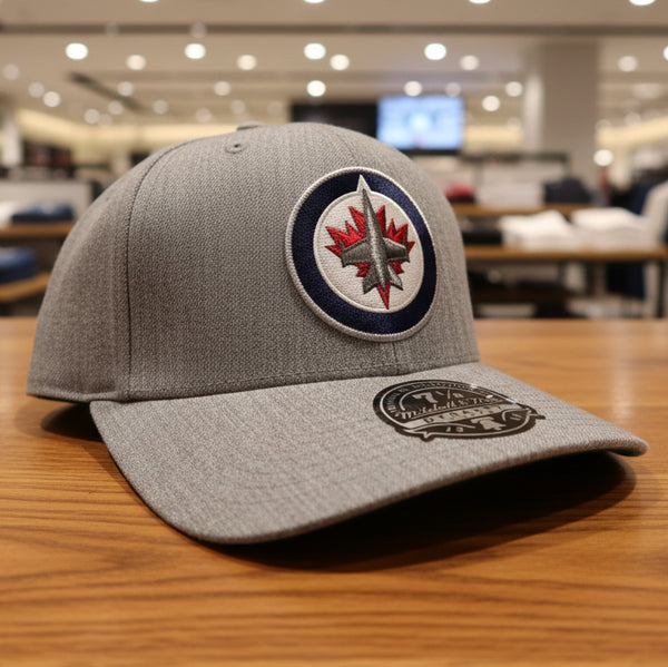 *Winnipeg Jets* ~Dynasty Fitted Hats by Mitchell & Ness~
