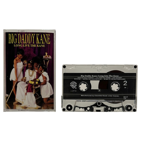 •BIG DADDY KANE - LONG LIVE THE KANE• ~1988 OG PRESSINGS~ (CASSETTE TAPE)