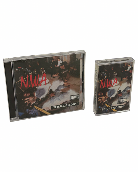 •N.W.A - “EFIL4ZAGGIN”• ~1991 OG PRESSINGS~ (CD & CASSETTE TAPE)