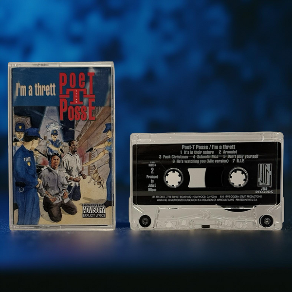 •POET-T POSSE - I’M A THRETT• ~1992 OG PRESSING~ (CASSETTE TAPE)