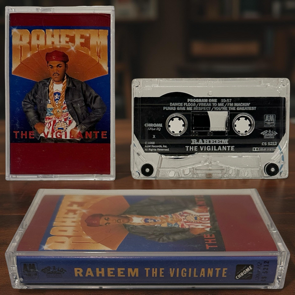 •RAHEEM - THE VIGILANTE• ~1988 OG PRESSING~ (CASSETTE TAPE)