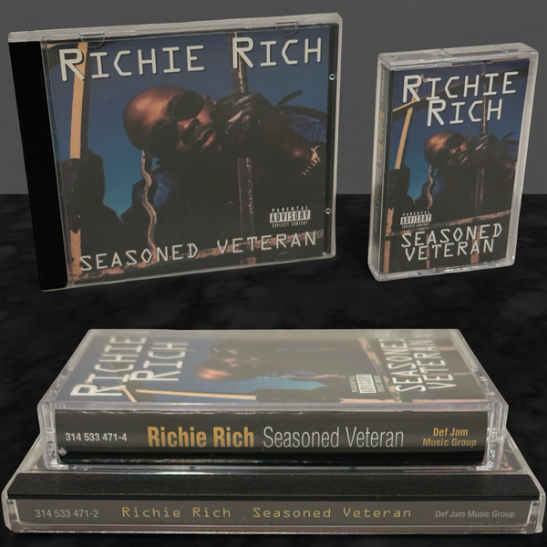 •RICHIE RICH - VETERANZ DAY• ~1996 OG PRESSINGS~ (CD & CASSETTE TAPE)