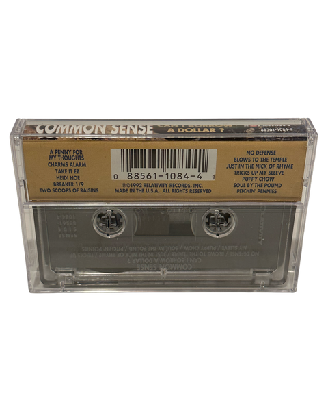 •COMMON SENSE - CAN I BORROW A DOLLAR?• ~1992 OG CASSETTE PRESSINGS & CD REPRESS~ (CD & CASSETTE TAPE)