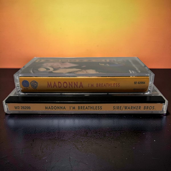 •MADONNA ~ I’M BREATHLESS• ~1990 OG CANADIAN PRESSINGS~ (CD & CASSETTE TAPE)