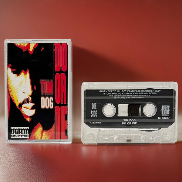 •TIM DOG - DO OR DIE• ~1993 OG PRESS~ (CASSETTE TAPE)