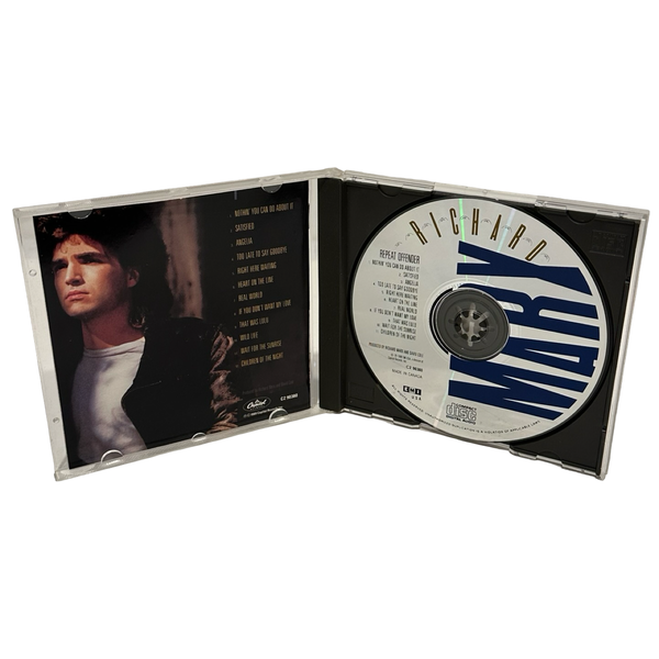 •RICHARD MARX - REPEAT OFFENDER• ~1989 OG CANADIAN PRESSINGS~ (CD & CASSETTE TAPE)