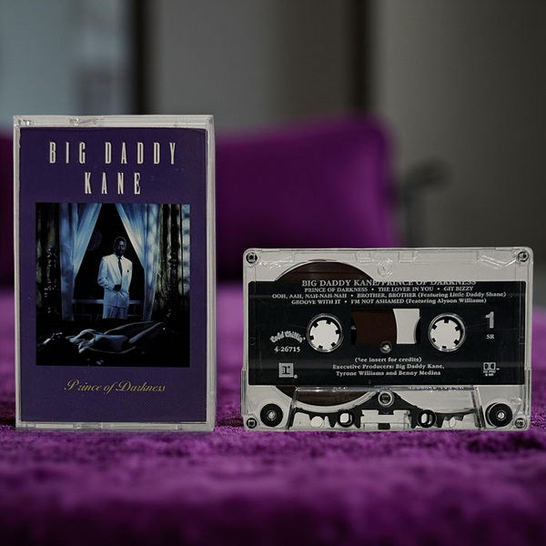 •BIG DADDY KANE - PRINCE OF DARKNESS• ~1991 OG PRESSING~ (CASSETTE TAPE)