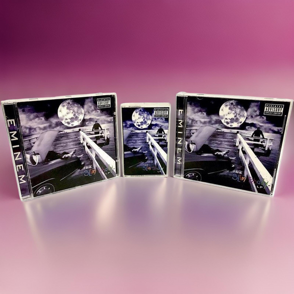 •EMINEM - THE SLIM SHADY LP• (1999) (CASSETTE & CD AVAILABLE) (ORIGINAL PRESSINGS)