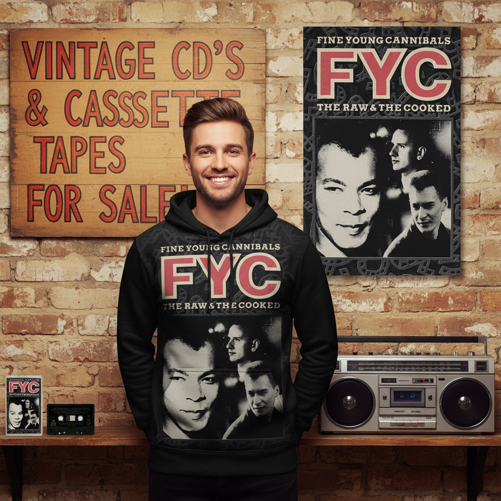 •FINE YOUNG CANNIBALS - THE RAW & THE COOKED• ~1988 OG CANADIAN PRESSING~ (CASSETTE TAPE) (BLACK SHELL)