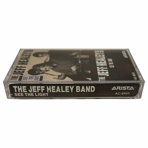 •THE JEFF HEALEY BAND - SEE THE LIGHT• ~1988 OG CANADIAN PRESSING~ (CASSETTE TAPE) (BLACK SHELL)
