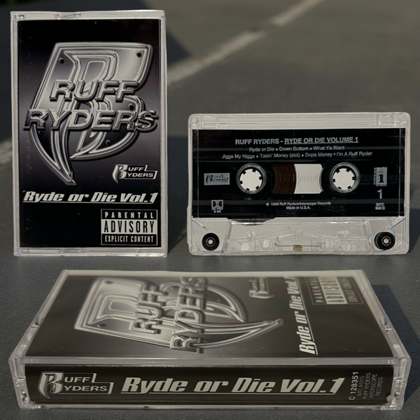 •RUFF RYDERS - RYDE OR DIE VOLUME 1• ~1999 OG PRESSING~ (CASSETTE TAPE)