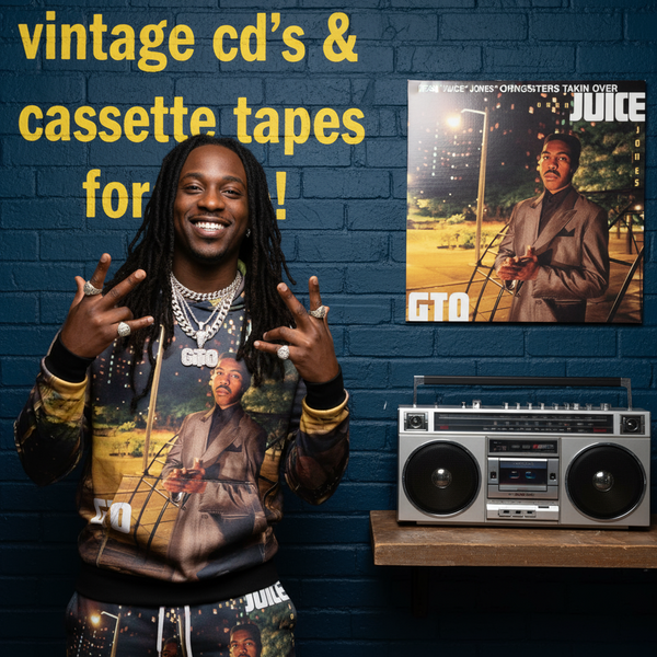 •ORAN “JUICE” JONES - G.T.O. GANGSTERS TAKIN’ OVER• ~1987 OG PRESSINGS~ (CD & CASSETTE TAPE)