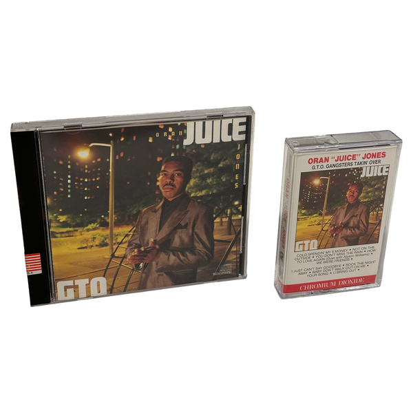 •ORAN “JUICE” JONES - G.T.O. GANGSTERS TAKIN’ OVER• ~1987 OG PRESSINGS~ (CD & CASSETTE TAPE)