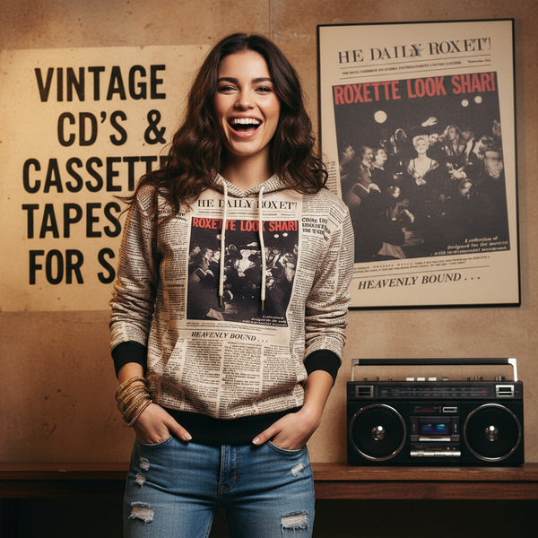•ROXETTE - LOOK SHARP!• ~1988 OG CANADIAN PRESSING~ (CASSETTE TAPE) (BLACK SHELL)
