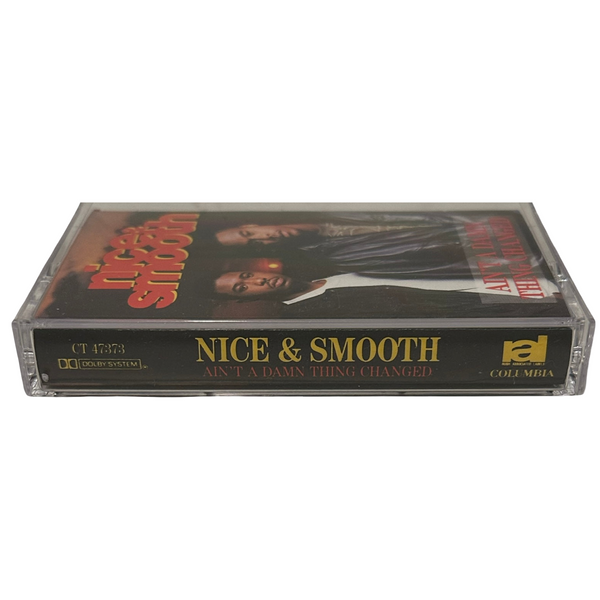 •NICE & SMOOTH ~ AIN’T A DAMN THING CHANGED• ~1991 OG PRESSINGS~ (CD & CASSETTE TAPE)