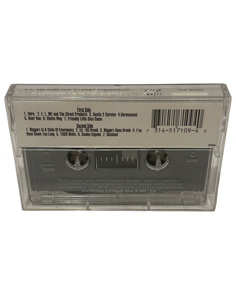 •E.L. ME AND THE STREET PRODUCTS - 16 LESSONS FROM THE STREETS• ~1992 OG PRESSINGS~ (CASSETTE)
