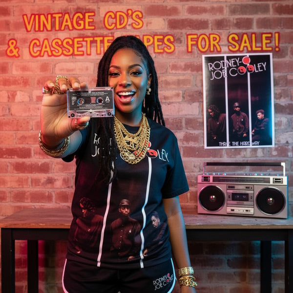 •RODNEY-O - JOE COOLEY - THREE THE HARD WAY• ~1990 OG PRESSING~ (CASSETTE TAPE)