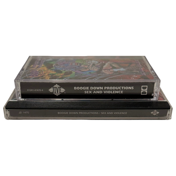 •BOOGIE DOWN PRODUCTIONS - SEX AND VIOLENCE• ~1992 OG PRESSINGS~ (CD & CASSETTE TAPE)