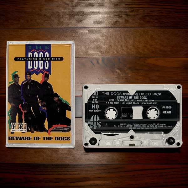 •THE DOGS - BEWARE OF THE DOGS• ~1991 OG PRESSING~ (CASSETTE TAPE)