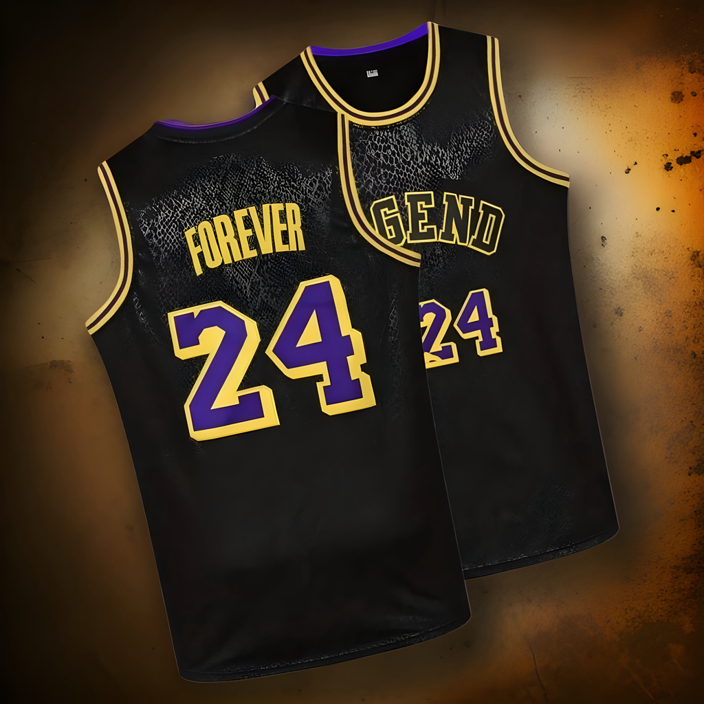 *LEGEND FOREVER 24* Basketball Jerseys (Stitched Logos & Numbers)