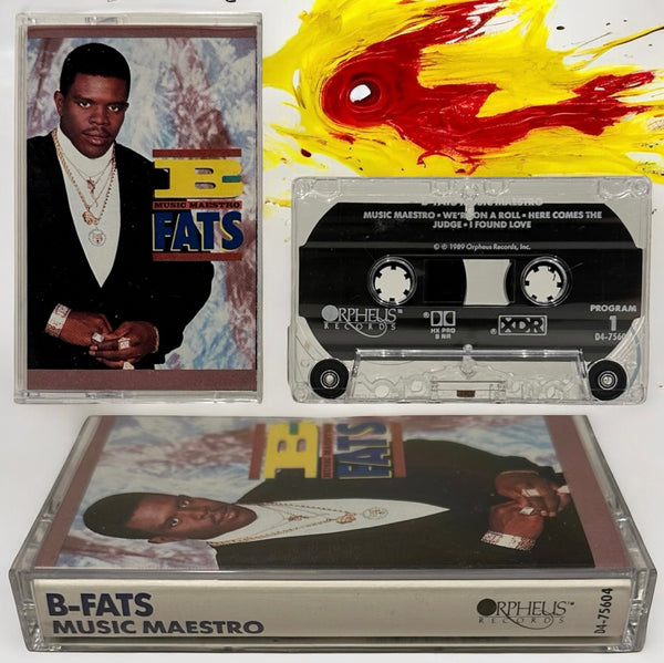 •B-FATS - MUSIC MAESTRO• ~1989 OG PRESSING~ (CASSETTE TAPE)