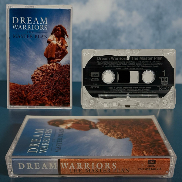 •DREAM WARRIORS - THE MASTERPLAN• ~1996 OG PRESSING~ (CASSETTE TAPE)
